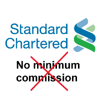 Standard Chartered introduces minimum commission
